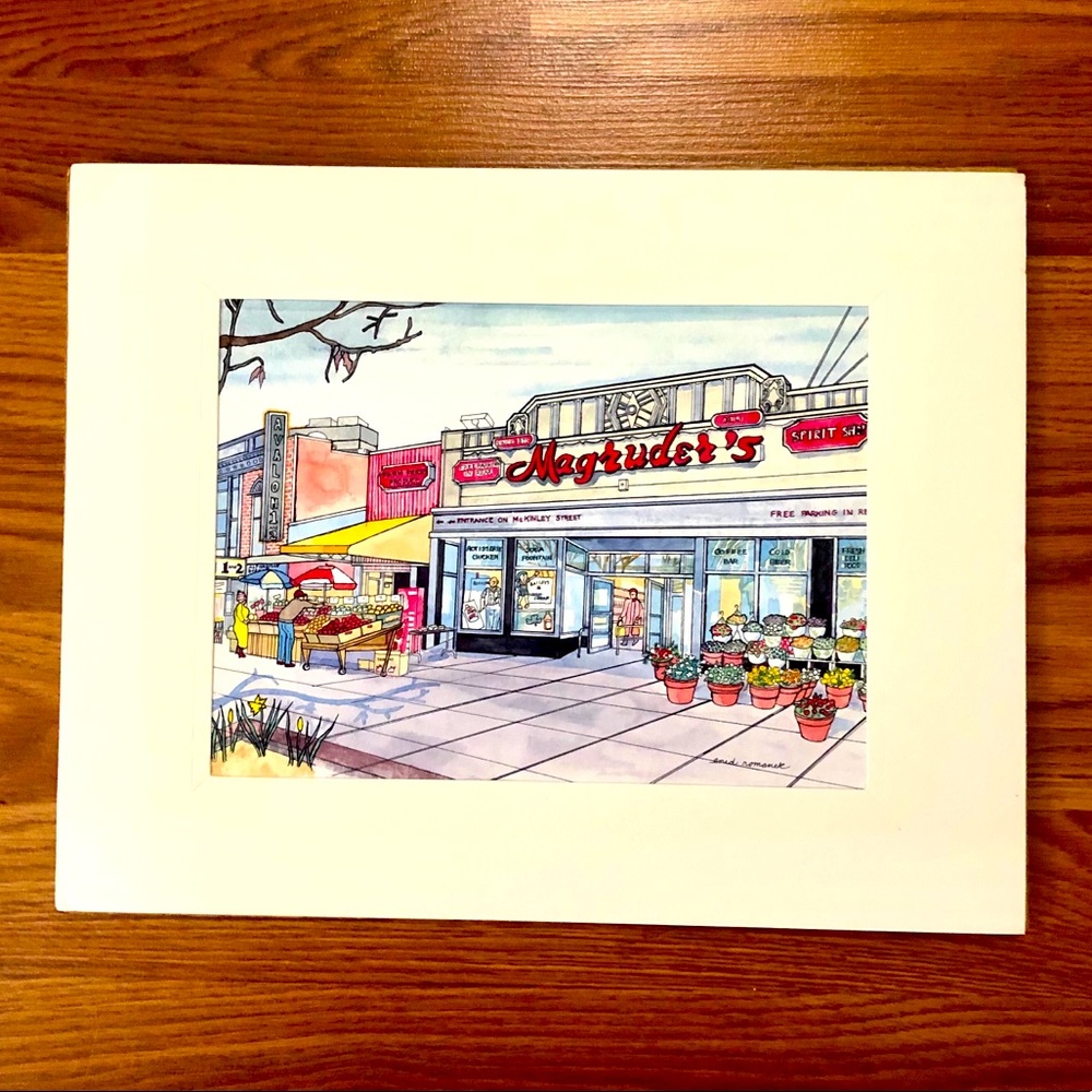 Magruder's City Print Art, Enid Romanck